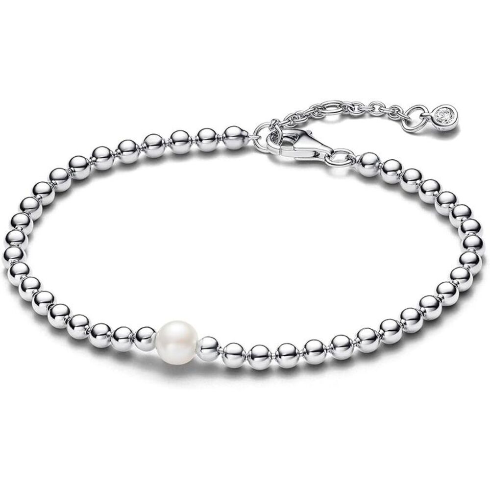 Pandora Treated Freshwater Cultured Pearl & Beads Bracelet